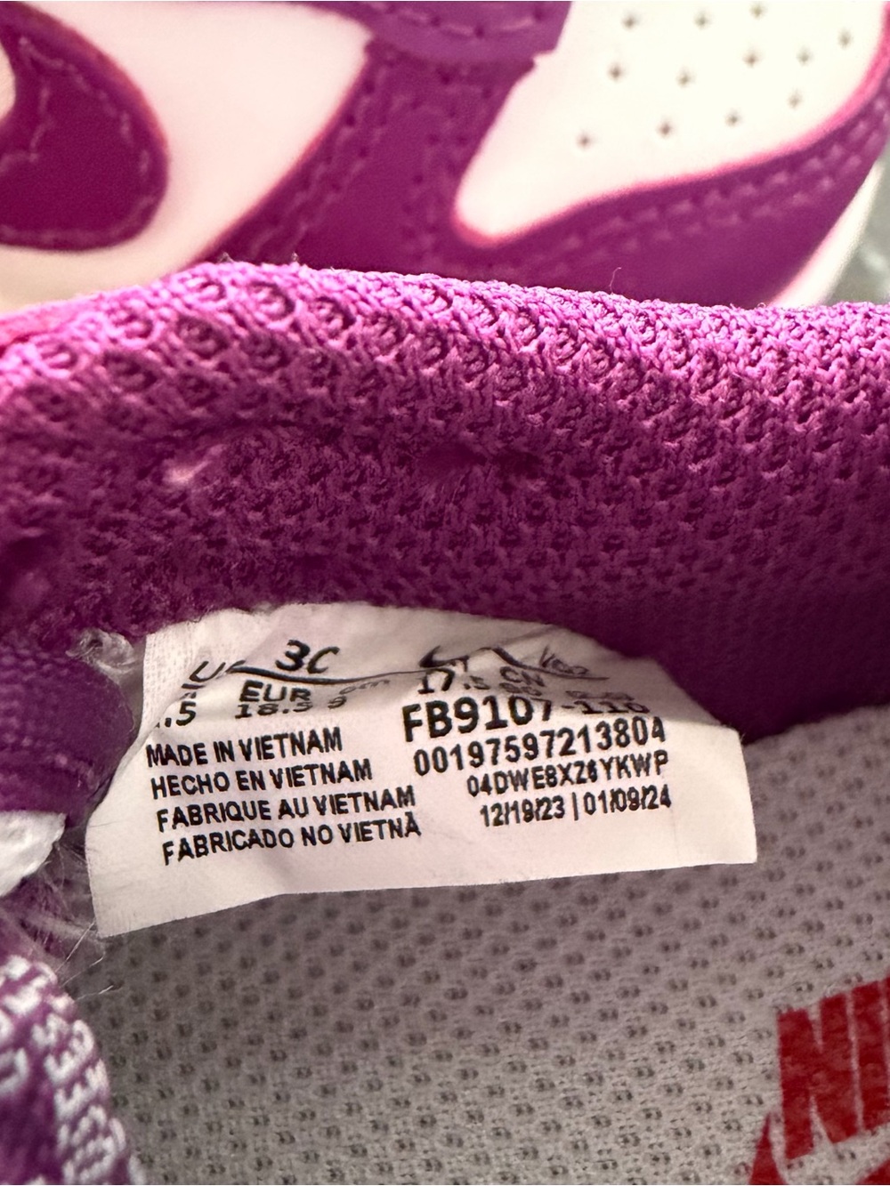 Nike Dunks (Baby) - Picture 5 of 9